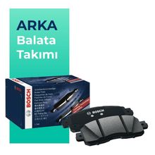 Bosch Fiat Bravo 2007-2015 Arka Takım Balatası