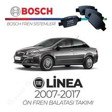 Bosch Fiat Linea 1.3 JTD 2007 - 2017 Ön Fren Balata Takımı