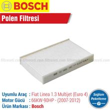 Bosch Fiat Linea 1.3 Multijet 2007 2012 66KW Filtre Bakım Seti