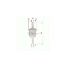 Bosch Fiat Uno 70 1985-1989 Benzin Filtresi