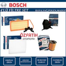 Bosch Ford Fiesta 1.4 Tdci KVJA Filtre Seti