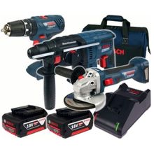 Bosch Gbh 180-Li Gsb 180-Li Gws 180-Li 2X5.0AH Akülü Vidalama Makinesi