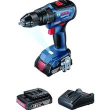 Bosch GSB 18V-50 2x2 Ah Akülü Darbeli Delme Vidalama Makinesi