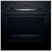 Bosch HIF534EB0T Serie 4 Buhar Destekli 60x60 cm Siyah Ankastre Fırın