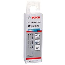 Bosch HSS PointTeQ Metal 1.5x18x40 mm 10 Parça Matkap Uç