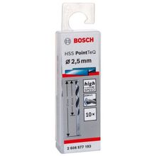 Bosch HSS PointTeQ Metal 2,5x30x57 mm 10 Parça Matkap Uç