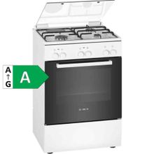 Bosch HXA670G20T A Sınıfı 65 lt Ocaklı Fırın Beyaz