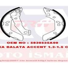 Bosch Hyundai Accent Blue 1.6 2010-2018 Arka Fren Balatası