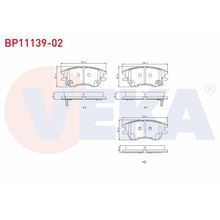 Bosch Hyundai Atos 1.1 2003-2008 Ön Fren Balatası