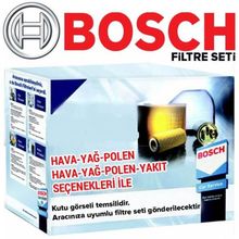 Bosch Hyundai Tucson 2.0 CRDI 2005 2009 Filtre Bakım Seti