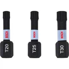 Bosch Impact Control Serisi Tx25 mm 3'lü Vidalama Ucu