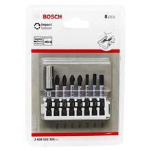 Bosch Impact Control Serisi Vidalama Ucu 8li PH2x2PZ2x2T20T30 *50mm + Standart Tutucu *60mm