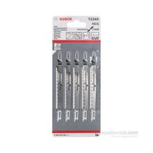 Bosch Kademeli Artan Dişli Serisi Ahşap İçin T 234 X 5 Li Paket Dekupaj Testeresi Bıçağı