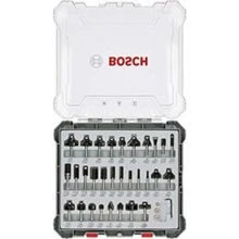 Bosch Karışık Şaftlı 8 mm 30'lu Set Freze Ucu Seti