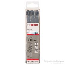 Bosch Metal HSS-R Dın 338 10x87x133 mm 10'lu Paket Matkap Ucu
