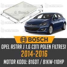 Bosch Opel Astra 1.6 Cdti Polen Filtresi