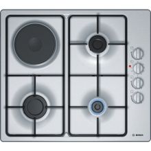 Bosch PBY6C5B80O 4 Gözlü Gazlı Paslanmaz Çelik Yüzeyli Ocak