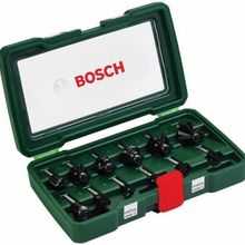 Bosch Şaftlı 8 mm 12 Parça Karışık Freze Ucu Seti