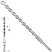 Bosch SDS Plus 1 Taş ve Beton 16x250x310mm Matkap Ucu