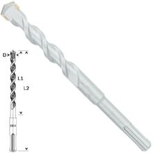 Bosch SDS Plus 1 Taş ve Metal 14x100x160mm Matkap Ucu