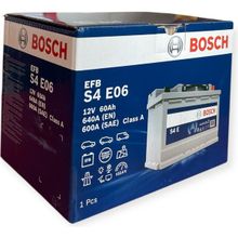 Bosch Start Stop EFB 12 V 60 Ah 640A En Akü
