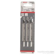 Bosch T 308 BO Ekstra Temiz Kesim Ahşap İçin 3'lü Dekupaj Testeresi Bıçağı