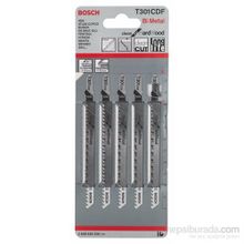 Bosch T301CDF 5'li Paket Dekupaj Testeresi Bıçağı