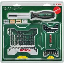 Bosch X-line 15 Parça Delme 25 Parça Vidalama Ucu Seti ve Tornavida