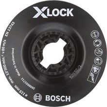 Bosch X - Lock - 115 mm Yumuşak Taban Fiber Disk