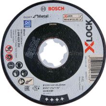 Bosch X-LOCK 115x1.6 mm Expert Serisi Düz Metal Kesme Diski
