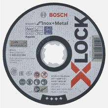 Bosch X-Lock 125x1 mm Expertfor Inox Rapido Düz Metal Kesici Disk