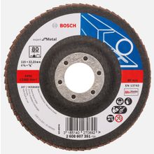 Bosch X551 115 mm 80 Kum Expert Seri Metal için Flap Zımpara Diski