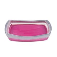 Bosphorus Gri Pembe Poliresin Sabunluk