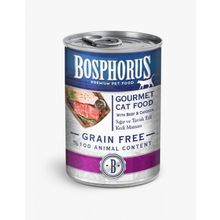 Bosphorus Tahılsız Konserve Gurme Sığır ve Tavuk Etli 6x415 gr Kedi Maması