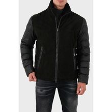 Boss 50524108 001 Siyah Süet Erkek Mont