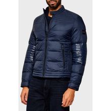 Boss 50543624 404 - Lacivert Kapitoneli Regular Fit Dik Yaka Erkek Mont