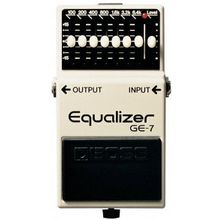 Boss GE-7 7-Bant Grafik Ekolayzır Gitar Pedalı