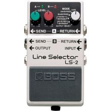 Boss LS-2 Line Selector Compact Pedalı