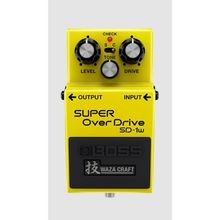 Boss SD-1W Super Overdrive Waza Craft Gitar Pedalı