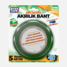 Boss Tape Yeşil Akrilik Çift Taraflı Bant
