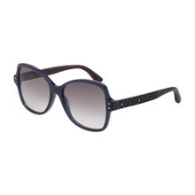 Bottega Veneta BV 0045S 005 56 Mavi Kadın Güneş Gözlüğü