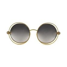 BOUCHERON 0029S 003 57 Unisex GOLD Güneş Gözlüğü