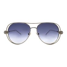 Boucheron 0030S 002 55 Unisex GRİ Damla Çerçeve Güneş Gözlüğü