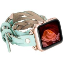 Bouletta DT RT BRN7 38-40-41 mm Apple Watch Uyumlu Deri Kordon