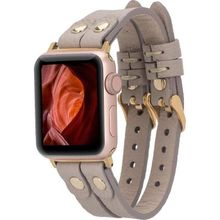 Bouletta Ely Double Tour GT ERC3 Apple Watch Uyumlu Deri Kordon