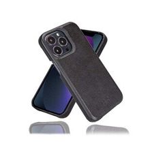 Bouletta F360 RST1 Siyah Apple iPhone 13 Pro Uyumlu Deri Arka Kapak