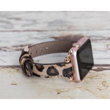 Bouletta FERRO LEO1N 38-40-41 mm Apple Watch Uyumlu Deri Kordon