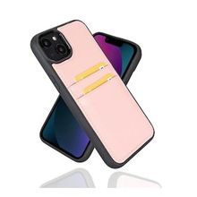 Bouletta FXCP NU2 Apple iPhone 14 Plus Deri Pembe Cep Telefonu Arka Kapak