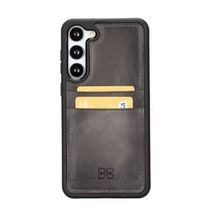 Bouletta FXCP TN18 Samsung Galaxy S23 Plus Deri Gri Cep Telefonu Arka Kapak