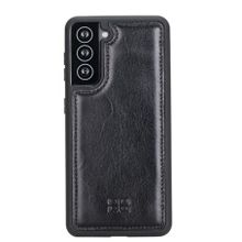 Bouletta RST1 Siyah Samsung Galaxy S21 Plus Uyumlu Deri Arka Kapak